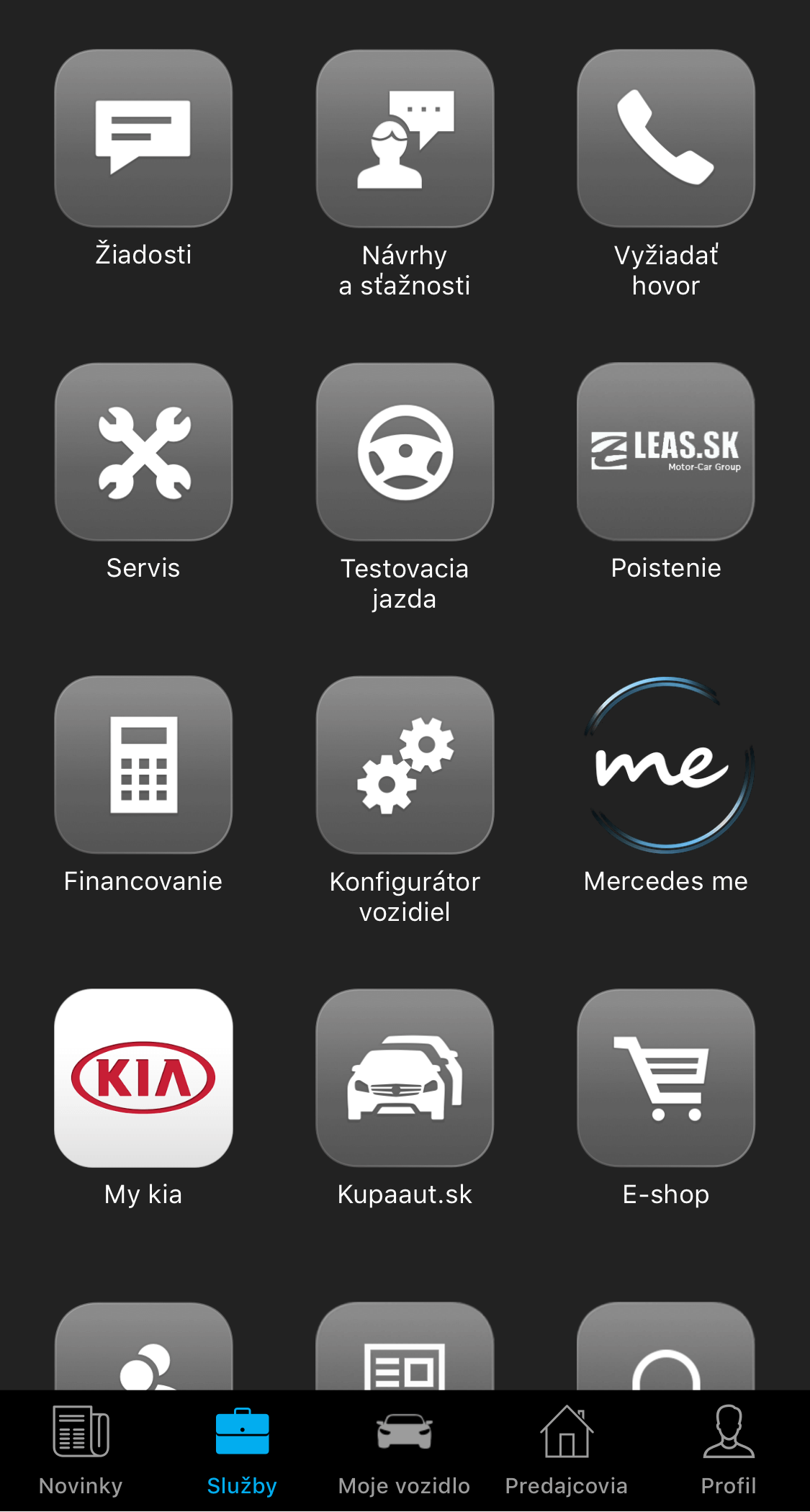 Aplikácia Motor-Car